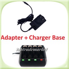 For Zebra  WT6000 RS6000 4-Port Battery Charger Cradle Base + Adapter picture