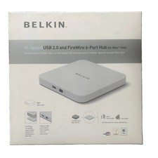 Belkin USB 2.0 and FireWire 6-Port Hub Mac OS F5U507 picture