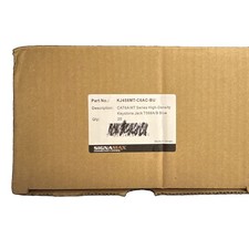 Signamax Cat6a RJ45 Keystone Jack Blue KJ458MT-C6AC-BU QTY 20 picture