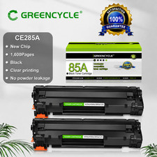 GREENCYCLE 2 Pack Universal 85A CE285A Toner for HP P1102 P1102W M1212NF M1522NF picture