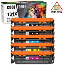 131A CF210A Toner Compatible with HP LaserJet Pro Color MFP M276nw M251nw LOT picture