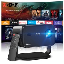 XGODY 4K FHD 18000LMS LED Projector Home Theater WiFi Bluetooth Android 1080P picture