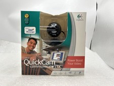 Logitech Quickcam Communicate STX Webcam For PC Computer Virtual School Class picture
