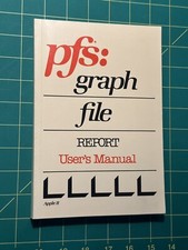 pfs: graph file Report - User's Manual - Apple II picture