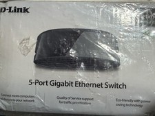 D-Link DES-1005E 5-Port Desktop Switch 10/100 MDI/MDI-X 200Mbps Full Duplex NEW picture