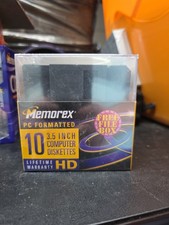 Memorex Black Diskettes Floppy Disks 10-Pack 3.5
