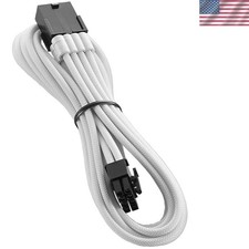 Pro ModMesh Sleeved 8-pin PCI-e Extension White, 45cm picture