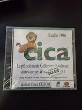 Cica July 1996 Shareware Windows 95 & 3.1 Walnut Creek 2 CD Rom SEALED Rare picture