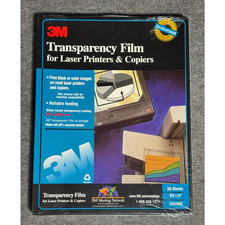 3M Transparency Film for Laser Printers and Copiers 50 Sheets, 8.5 x 11, CG5000 picture