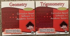 High Achiever Geometry + Trigonometry CD ROM Lot (grades 10-12) picture