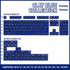 Jade Theme Keycap Set SA Profile PC Custom Keycaps for MX Mechanical Keyboard picture