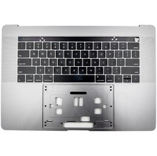 Grade B Space Gray US Keyboard TopCase with Touch Bar Macbook Pro 15