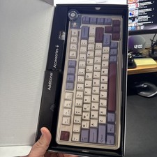 Aula AU75 Mechanical Keyboard,Wireless Gaming Keyboard with Knob,75% Hot Swap... picture