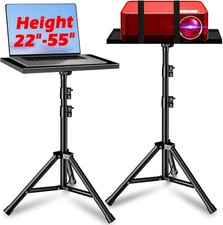 Heavy Duty Projector Stand Adjustable Laptop Tripod Mount For Office Home picture
