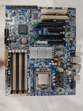 HP Z400 FMB-0902 Motherboard 460840-002 w/ Intel Xeon W3565 CPU • Tested OEM picture