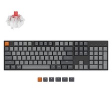 K10 Full Size 104 Keys Bluetooth Wireless/USB Wired Mechanical Gaming Keyboard picture