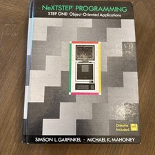 1993 NeXTSTEP Programming by Garfinkel/Mahoney For Steve Jobs NeXT Computer picture