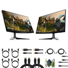 Alienware AW2723DF + 2 x USB Printer Cable + 2 x HDMI Cable + Cleaning Kit picture