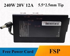 Genuine FSP 240W 20V 12A Laptop Charger 5.5*2.5mm Power Adapter FSP240-ACBU3 picture