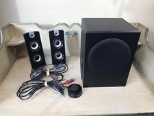 Cyber Acoustics CA-3602FFP 2.1 Speaker Sound System Speakers Sub Control picture
