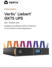 Vertiv Liebert GXT5 UPS 120V Rack/Tower LCD Display   picture