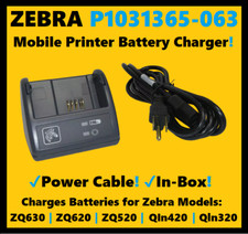 Zebra Battery Charger P1031365-063 for QLn320, QLn420, ZQ520 Batteries🔥⭐ picture