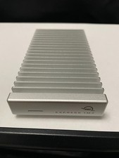 OWC Express 1M2 USB4 USB-C M.2 NVMe SSD Enclosure Aluminum Heat Sink Silver picture