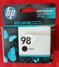 GENUINE HP 98 BLACK INK CARTRIDGE, NEW IN SEALED BOX picture