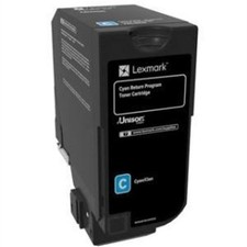 Lexmark 74C10C0 Unison Toner Cartridge Cyan 3000 Page Yield picture