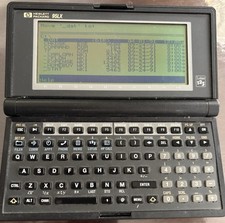 Hewlett-Packard HP 95LX Palmtop PDA MS-DOS 1MB B&W LCD-Clean-Tested-Works picture