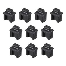SFP-B Anti Dust Plug Port Dust Silicone Covers Caps Stoppers Black/20pcs picture