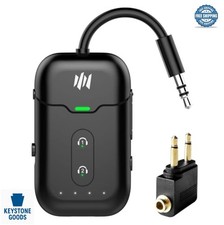 Bluetooth Transmitter Receiver 2 in 1 TX RX 3.5mm RCA Adapter 24H Battery Dual picture