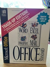 Vintage Microsoft Office Standard Upgrade Trade-Up 4.2x, Open Box picture