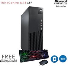Lenovo ThinkCentre M73 SFF Desktop Core 4570 8GB RAM 128GB SSD Gaming Core i5 picture