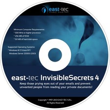East-tec Invisible Secrets  Hide files sensitive data , Encrypt File Folder picture