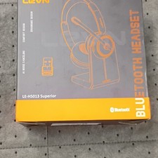 LEVN LE-HS013 Bluetooth Wireless Single-Ear Headset w/ Noise Cancel Boom Mic picture