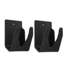 Black Durable Plastic Barcode Scanner Wall Mount Holder for Retail Use picture
