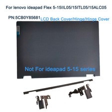 NEW LCD Back Cover/Hinge Cover For lenovo ideapad Flex 5-15IIL05 15ITL05 15ALC05 picture