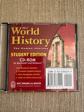 Holt World History The Human Journey CD-ROM picture