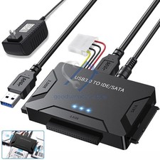 USB 3.0 To IDE/SATA Converter Adapter Kit For 2.5