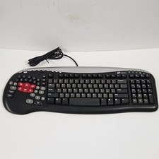 Zboard MERC KU-0453 USB Gaming Keyboard w/ Dedicated Gamepad – Black/Silver picture