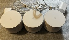 Google WiFi AC-1304 AC1200 Mesh Router 3-Pack Bundle Tested Working picture