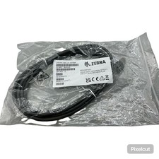 Zebra CBA-U21-S07ZBR Universal Style 3 USB Cable 7ft Shielded Mod Plug Black picture