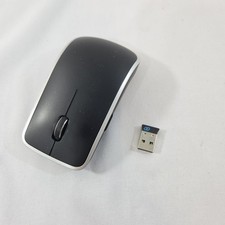 Dell Wireless Mouse Black WM514P Excellent Condition Tested Powers On w/ DONGLE picture