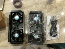 CPI Chatsworth 12480-701 Megaframe Fan Kit 115VBK Kit 4 Fans / Dual, NEW picture