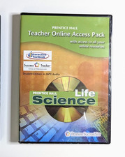 Prentice Hall LIFE SCIENCE Teacher Online Access Pack CD-ROM Homeschool Software picture