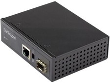 StarTech.com IMC1GSFP60W PoE+ Industrial Fiber to Ethernet Media Converter 60W - picture