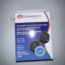 Data Products R3197 calculator ribbon spool 2 count Nylon Black ribbon picture