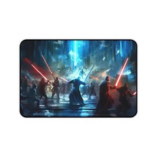 Star Wars Desk Mat | Galactic Logo Mouse Pad picture