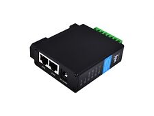 Waveshare RS232 RS485 to RJ45 Ethernet Serial Server Dual Ethernet Ports W/ Case picture